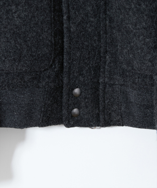 HORLISUN(ホーリーサン)の「アイリッシュウールジャケット メランジ チャコール(ブルゾン・メンズ・その他・SMALL/MEDIUM/LARGE)」の5枚目の写真