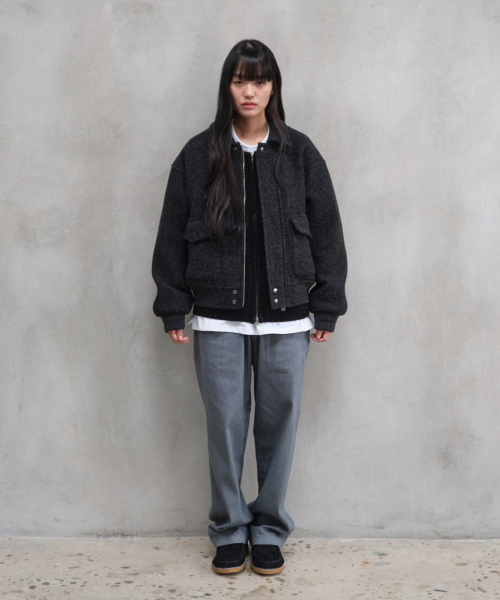 HORLISUN(ホーリーサン)の「アイリッシュウールジャケット メランジ チャコール(ブルゾン・メンズ・その他・SMALL/MEDIUM/LARGE)」の8枚目の写真