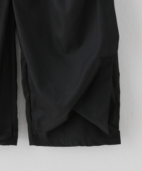 Knuth Marf(クヌースマーフ)の「Knuth Marf / クヌースマーフ cling draped pants(スラックス・レディース・ブラック/ブラウン・X-SMALL/SMALL)」の15枚目の写真