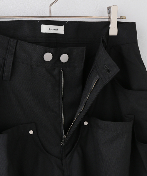 Knuth Marf(クヌースマーフ)の「Knuth Marf / クヌースマーフ cling draped pants(スラックス・レディース・ブラック/ブラウン・X-SMALL/SMALL)」の17枚目の写真