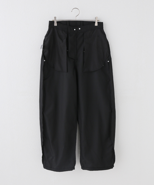 Knuth Marf(クヌースマーフ)の「Knuth Marf / クヌースマーフ cling draped pants(スラックス・レディース・ブラック/ブラウン・X-SMALL/SMALL)」の18枚目の写真