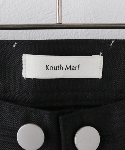 Knuth Marf(クヌースマーフ)の「Knuth Marf / クヌースマーフ cling draped pants(スラックス・レディース・ブラック/ブラウン・X-SMALL/SMALL)」の19枚目の写真