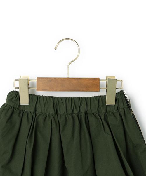 green label relaxing（グリーンレーベルリラクシング）の「サイドジップ スカート◆（スカート・キッズ・オリーブ/ネイビー・105/135/125/115）」の11枚目の写真