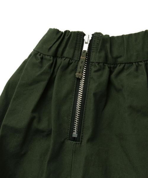 green label relaxing（グリーンレーベルリラクシング）の「サイドジップ スカート◆（スカート・キッズ・オリーブ/ネイビー・105/135/125/115）」の13枚目の写真