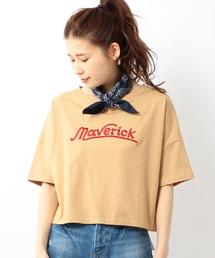 Another Edition | 刺しゅうワイドTシャツ/ AEBFC EMB ロゴWIDE T◆(Tシャツ/カットソー)