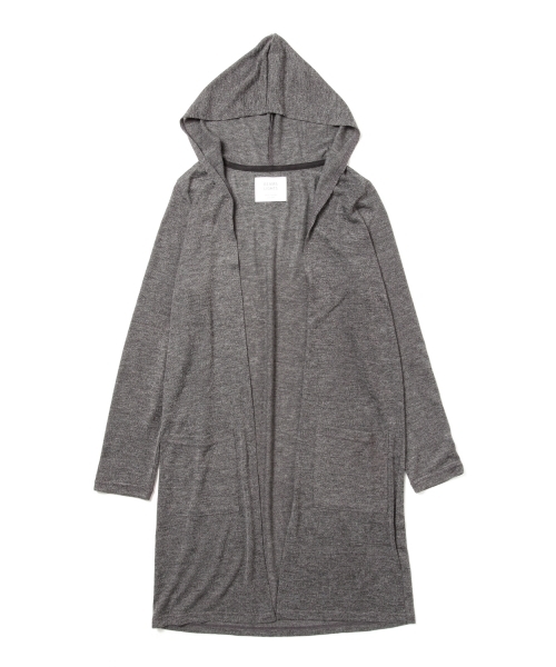 BEAMS LIGHTS Women's（ビームスライツ ウィメンズ）の「BEAMS LIGHTS / フード付 ロングカーディガン（カーディガン/ボレロ・レディース・ホワイト/チャコールグレー/ネイビー・ONE SIZE）」の21枚目の写真