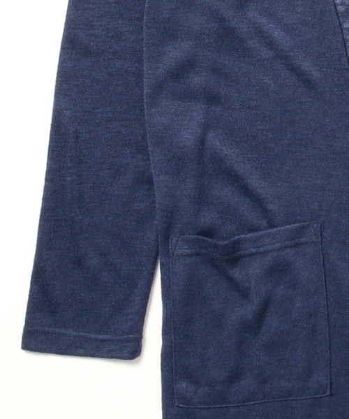 BEAMS LIGHTS Women's（ビームスライツ ウィメンズ）の「BEAMS LIGHTS / フード付 ロングカーディガン（カーディガン/ボレロ・レディース・ホワイト/チャコールグレー/ネイビー・ONE SIZE）」の18枚目の写真