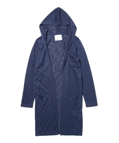 BEAMS LIGHTS Women's（ビームスライツ ウィメンズ）の「BEAMS LIGHTS / フード付 ロングカーディガン（カーディガン/ボレロ・レディース・ホワイト/チャコールグレー/ネイビー・ONE SIZE）」の16枚目の写真