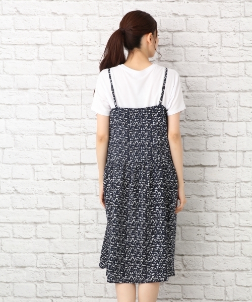LEPSIM（レプシィム）の「キャミギャザーワンピース　723536（ワンピース・レディース・グレー/ブラック/ネイビー・MEDIUM/LARGE）」の8枚目の写真