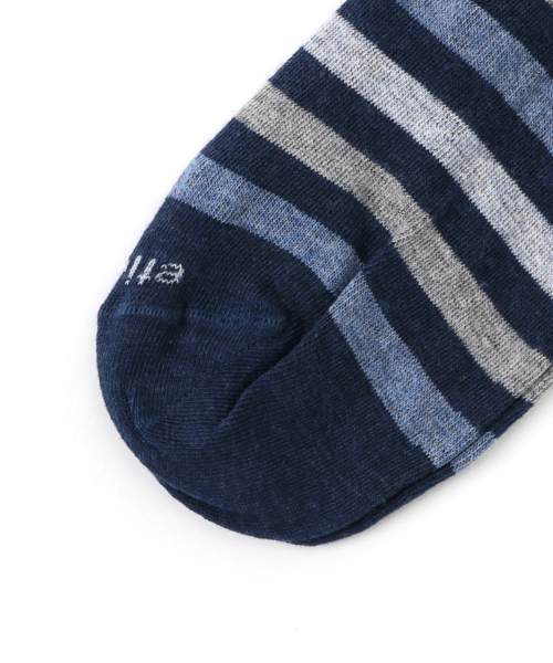 etiquette（エチケット）の「etiquette CLOTHIERS ソックス CROSSWALK STRIPES（ソックス/靴下・メンズ・グリーン/オリーブ/ネイビー/グレー・FREE）」の5枚目の写真
