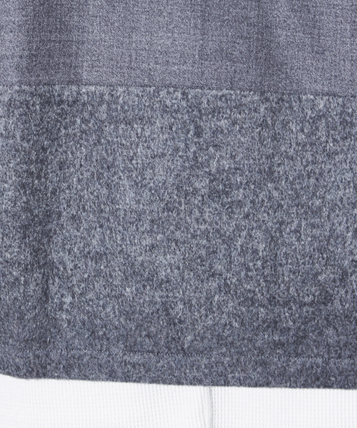 STUDIOUS(ステュディオス)の「ウールクレイジーオープンカラーシャツ (シャツ/ブラウス・メンズ・ブラック/グレー/ネイビー・3/2/1)」の15枚目の写真