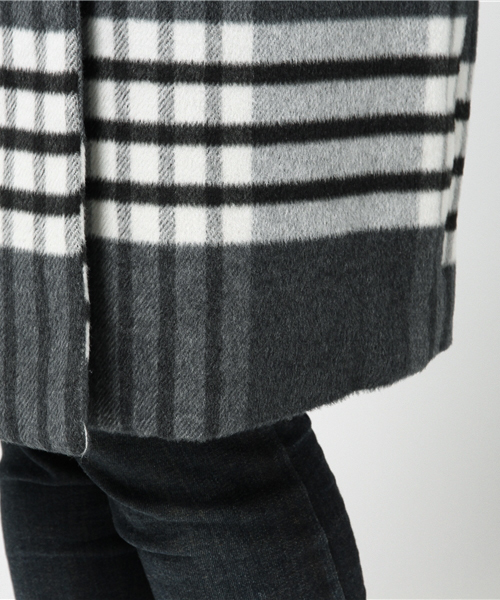 WEGO(ウィゴー)の「WEGO/コクーンチェスターコート(チェスターコート・レディース・ダークオレンジ/ダークグレー/その他1/ネイビー・FREE)」の11枚目の写真