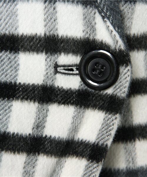 WEGO(ウィゴー)の「WEGO/コクーンチェスターコート(チェスターコート・レディース・ダークオレンジ/ダークグレー/その他1/ネイビー・FREE)」の13枚目の写真