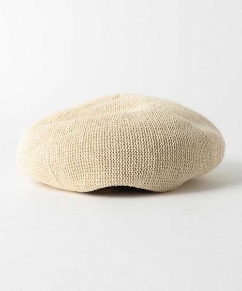coen（コーエン）の「カラーベレー帽（ハンチング/ベレー帽・レディース・ベージュ/ライトピンク/ネイビー/ブラウン・FREE）」の9枚目の写真