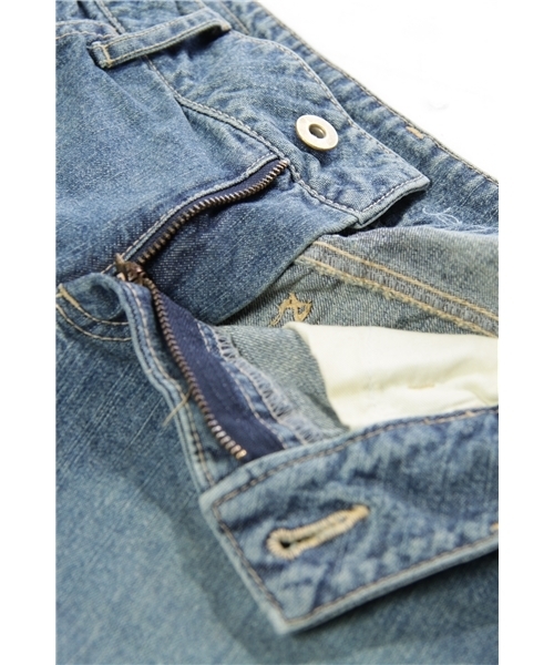 Jewel Changes(ジュエルチェンジズ)の「JC 11SS コットン デニム ショートパンツ 3L(デニムパンツ・レディース・ネイビー・34/36/38)」の2枚目の写真