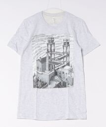 M.C ESCHER/エムシーエッシャー/PRINT TEE  (UN)