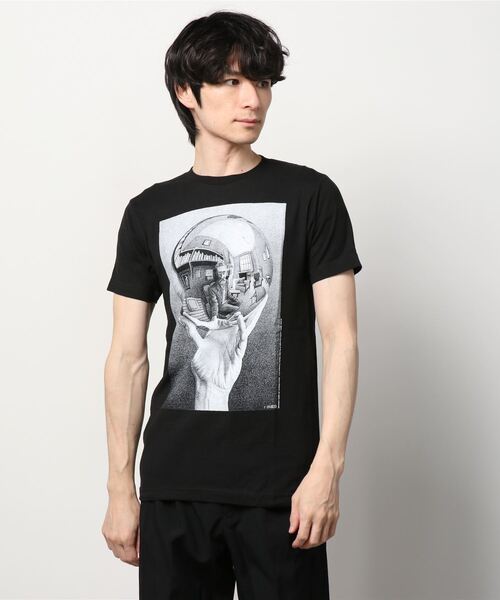 M.C. ESCHER（エムシーエッシャー）の「M.C ESCHER/エムシーエッシャー/PRINT TEE  (UN)（Tシャツ/カットソー・メンズ・その他1/その他2/その他4/その他3/その他5・MEDIUM/SMALL）」の5枚目の写真