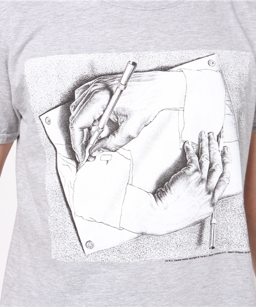 M.C. ESCHER（エムシーエッシャー）の「M.C ESCHER/エムシーエッシャー/PRINT TEE  (UN)（Tシャツ/カットソー・メンズ・その他1/その他2/その他4/その他3/その他5・MEDIUM/SMALL）」の10枚目の写真
