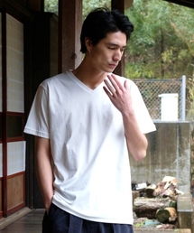 RAGEBLUE | 【HY-TEK】モダールVネックTシャツ/758788(Tシャツ/カットソー)
