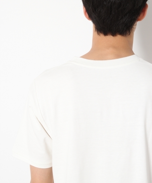 RAGEBLUE（レイジブルー）の「【HY-TEK】モダールVネックTシャツ/758788（Tシャツ/カットソー・メンズ・ホワイト/ベージュ/ネイビー・LARGE/MEDIUM/SMALL）」の7枚目の写真