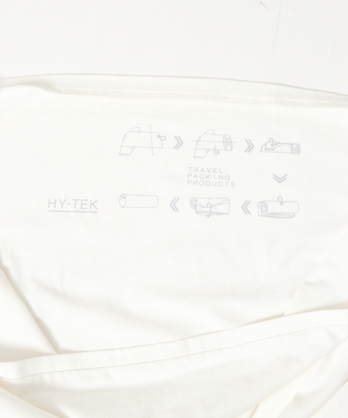 RAGEBLUE（レイジブルー）の「【HY-TEK】モダールVネックTシャツ/758788（Tシャツ/カットソー・メンズ・ホワイト/ベージュ/ネイビー・LARGE/MEDIUM/SMALL）」の10枚目の写真