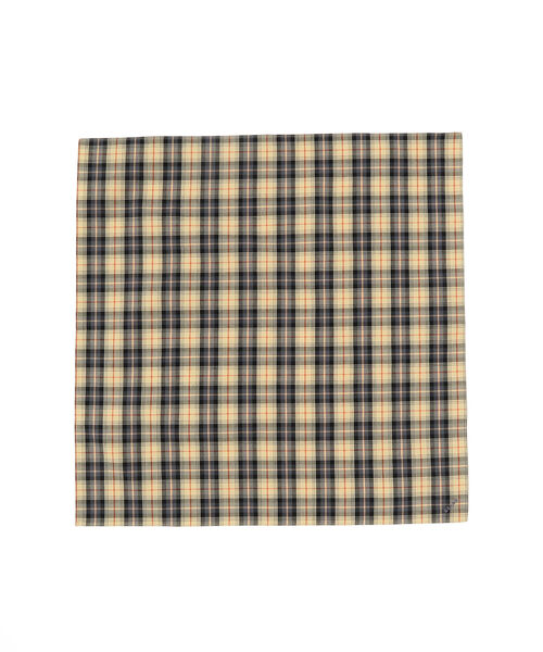BEAMS（ビームス）の「BEAMS / タータンチェック ハンカチーフ②（ハンカチ/ハンドタオル・メンズ・グリーン/ネイビー/その他1/ベージュ/レッド/ホワイト/ブラウン系その他4/ブラック/ブラウン系その他・ONE SIZE）」の3枚目の写真