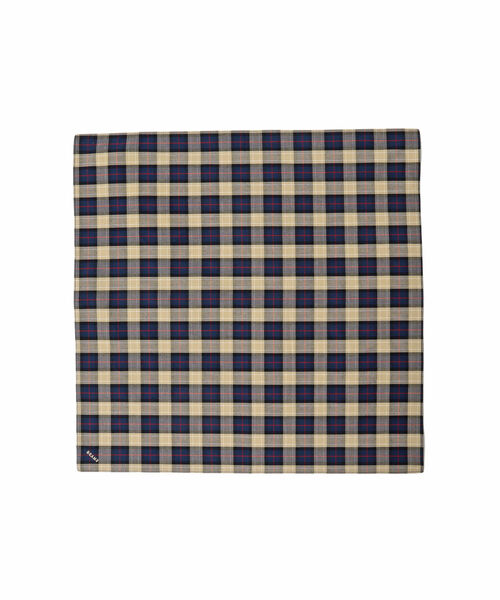 BEAMS（ビームス）の「BEAMS / タータンチェック ハンカチーフ②（ハンカチ/ハンドタオル・メンズ・グリーン/ネイビー/その他1/ベージュ/レッド/ホワイト/ブラウン系その他4/ブラック/ブラウン系その他・ONE SIZE）」の4枚目の写真