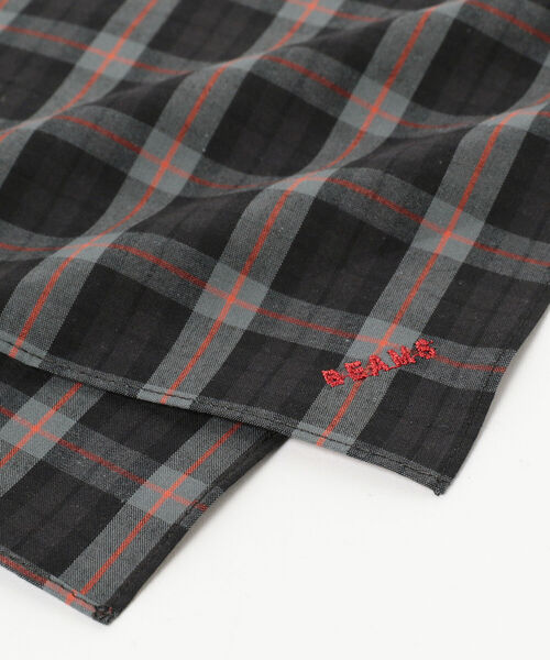 BEAMS（ビームス）の「BEAMS / タータンチェック ハンカチーフ②（ハンカチ/ハンドタオル・メンズ・グリーン/ネイビー/その他1/ベージュ/レッド/ホワイト/ブラウン系その他4/ブラック/ブラウン系その他・ONE SIZE）」の22枚目の写真