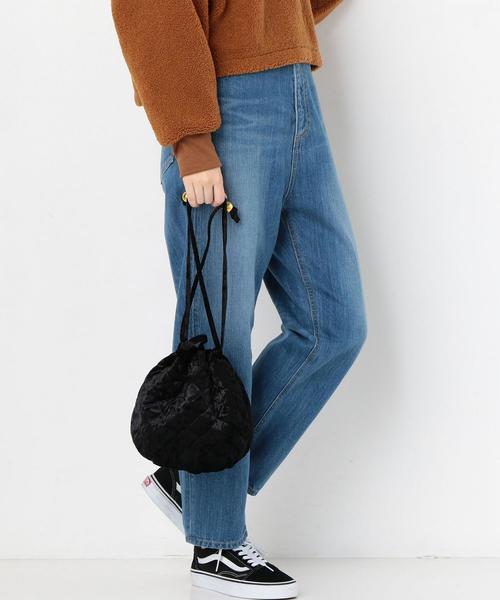 Another Edition（アナザーエディション）の「ベロアキルト巾着（ショルダーバッグ・レディース・ライトブルー/ブラック/ワインレッド・FREE）」の11枚目の写真