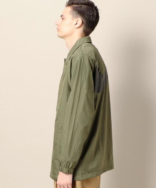 NIKE（ナイキ）の「＜NIKE（ナイキ）＞ WOVEN COACH JACKET/コーチジャケット ◆（ナイロンジャケット・メンズ・ブラック/ケリー・LARGE/MEDIUM/SMALL）」の5枚目の写真