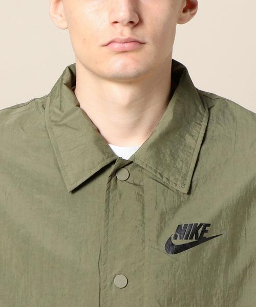 NIKE（ナイキ）の「＜NIKE（ナイキ）＞ WOVEN COACH JACKET/コーチジャケット ◆（ナイロンジャケット・メンズ・ブラック/ケリー・LARGE/MEDIUM/SMALL）」の7枚目の写真