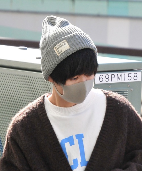 ZIP FIVE(ジップファイブ)の「【ZIP FIVE】 ニットキャップ / ニット帽 / リブ(ニットキャップ/ビーニー・メンズ・ブラック/ネイビー/ブラウン/グレー/レッド/オリーブ/ピンク/オレンジ/アイボリー/マスタード/ブラック系その他/杢グレー/グレー系その他/ベージュ系その他/ブルー系その他/キャメル/ワイン/レンガ/チャコール/ベージュ系その他2/パープル/スモークグレー/グレイッシュベージュ/ブルー/グリーン・FREE)」の7枚目の写真