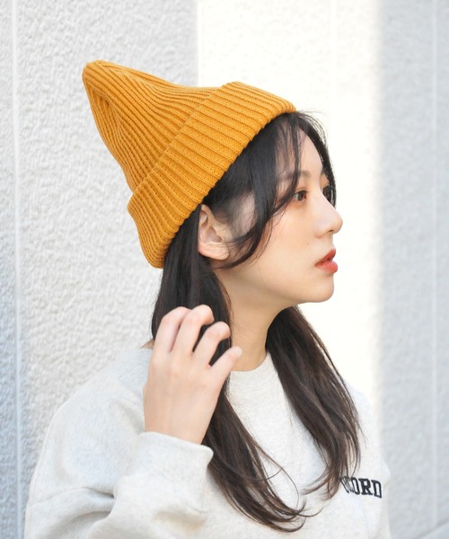 ZIP FIVE(ジップファイブ)の「【ZIP FIVE】 ニットキャップ / ニット帽 / リブ(ニットキャップ/ビーニー・メンズ・ブラック/ネイビー/ブラウン/グレー/レッド/オリーブ/ピンク/オレンジ/アイボリー/マスタード/ブラック系その他/杢グレー/グレー系その他/ベージュ系その他/ブルー系その他/キャメル/ワイン/レンガ/チャコール/ベージュ系その他2/パープル/スモークグレー/グレイッシュベージュ/ブルー/グリーン・FREE)」の19枚目の写真