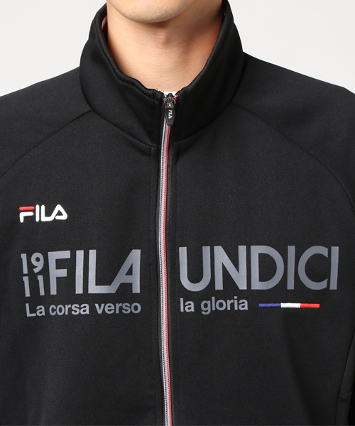FILA  ジャージ上着 FILA（フィラ）の「FILA トラックトップ ジャージジャケット FL