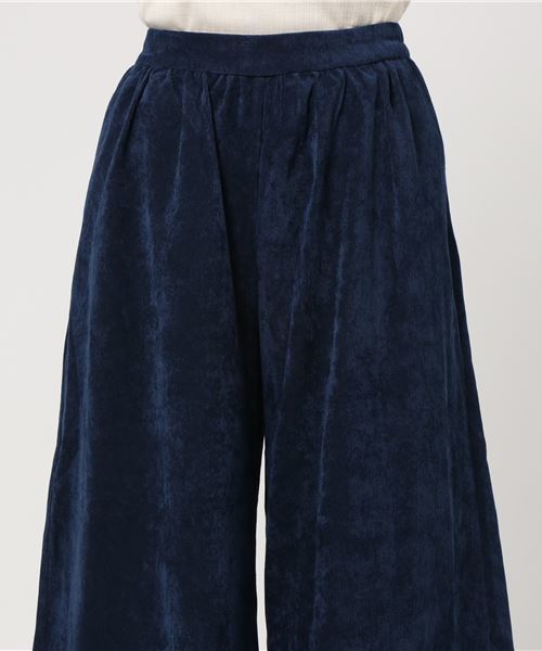 earth music&ecology(アースミュージックアンドエコロジー)の「・コーデュロイスカーチョ(その他パンツ・レディース・ベージュ/ネイビー/カーキ・FREE)」の8枚目の写真