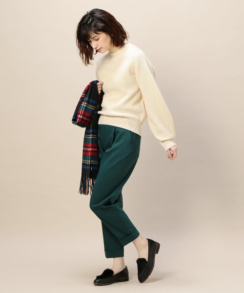 BEAUTY&YOUTH UNITED ARROWS（ビューティーアンドユースユナイテッドアローズ）の「BY 7ゲージアゼニットプルオーバー ◆（ニット/セーター・レディース・オフホワイト/ライトグレー/ライトピンク・FREE）」の10枚目の写真