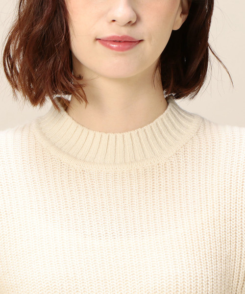 BEAUTY&YOUTH UNITED ARROWS（ビューティーアンドユースユナイテッドアローズ）の「BY 7ゲージアゼニットプルオーバー ◆（ニット/セーター・レディース・オフホワイト/ライトグレー/ライトピンク・FREE）」の11枚目の写真