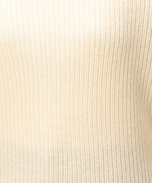 BEAUTY&YOUTH UNITED ARROWS（ビューティーアンドユースユナイテッドアローズ）の「BY 7ゲージアゼニットプルオーバー ◆（ニット/セーター・レディース・オフホワイト/ライトグレー/ライトピンク・FREE）」の13枚目の写真
