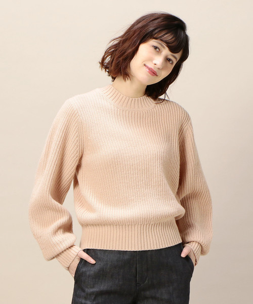 BEAUTY&YOUTH UNITED ARROWS（ビューティーアンドユースユナイテッドアローズ）の「BY 7ゲージアゼニットプルオーバー ◆（ニット/セーター・レディース・オフホワイト/ライトグレー/ライトピンク・FREE）」の18枚目の写真