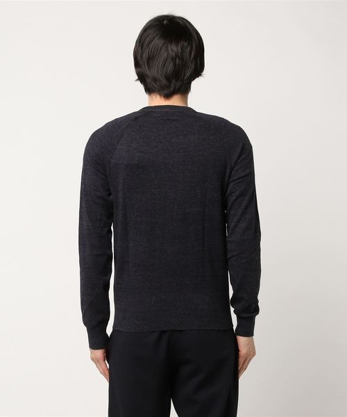 Calvin Klein Jeans（カルヴァンクラインジーンズ）の「スリムフィット コットンクルーネックセーター（ニット/セーター・メンズ・ネイビー/グレー・MEDIUM/SMALL/LARGE/X-LARGE）」の3枚目の写真