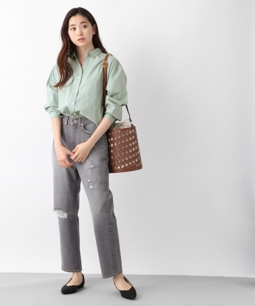 LEPSIM(レプシィム)の「パンチングバケツショルダーバッグ 781185(ショルダーバッグ・レディース・ブラック/ブラウン・ONE SIZE)」の14枚目の写真