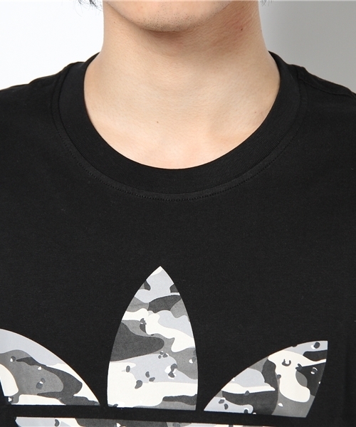 adidas Originals(アディダスオリジナルス)の「2013 新作 adidas CAMO-T アディダス カモ Tシャツ トレフォイル(Tシャツ/カットソー・メンズ・ホワイト/ブラック・SMALL/MEDIUM/LARGE/X-LARGE)」の6枚目の写真