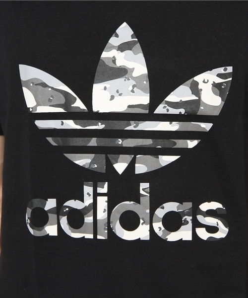adidas Originals(アディダスオリジナルス)の「2013 新作 adidas CAMO-T アディダス カモ Tシャツ トレフォイル(Tシャツ/カットソー・メンズ・ホワイト/ブラック・SMALL/MEDIUM/LARGE/X-LARGE)」の8枚目の写真