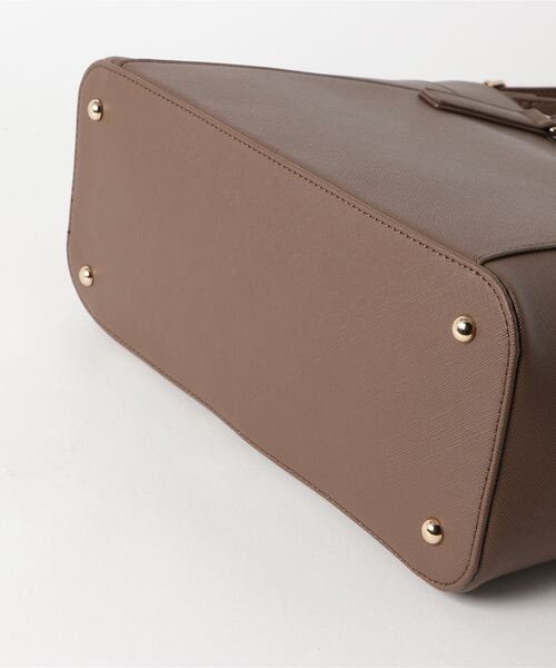 MONICA（モニカ）の「シンプルA4トートバッグ（トートバッグ・レディース・ネイビー/ブラック/ホワイト/グレー/ピンク/ブラウン/ラベンダー/ブルー/ライトグレー/ライトベージュ/ダークブルー・FREE）」の15枚目の写真