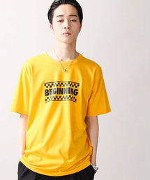 WEGO | WEGO/チェッカーボックスロゴプリントTシャツ(Tシャツ/カットソー)