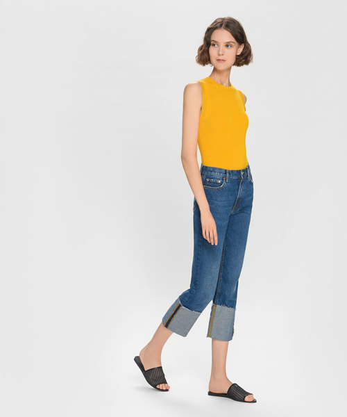 CHARLES & KEITH（チャールズ & キース）の「ストライプメッシュスライダー / STRIPED MESH SLIDERS（スリッポン・レディース・ブラック/ブラック系その他・23cm/23.5cm/24.5cm/25cm）」の8枚目の写真