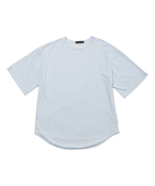 MinoriTY（マイノリティ）の「フェイクレイヤードＢＩＧ T（Tシャツ/カットソー・メンズ・ホワイト/ライトグレー/ライトブルー/ピンク/ブルー/チャコール・M/L）」の18枚目の写真