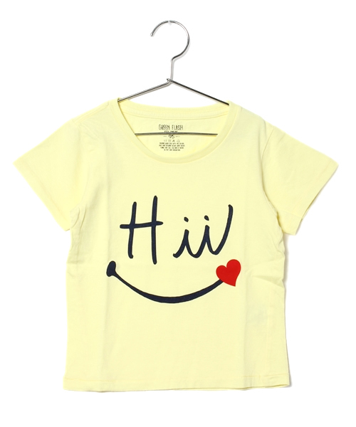 BEN DAVIS/PROJECT LINE（ベンデイビスプロジェクトライン）の「GREEN RABBIT KIDS TEE G（Tシャツ/カットソー・キッズ・イエロー/オレンジ系その他・95/110）」の2枚目の写真