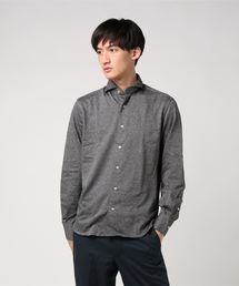 GUY ROVER　ワイドカラー鹿の子シャツ