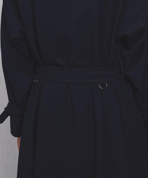 AURALEE（オーラリー）の「＜AURALEE（オーラリー）＞ トレンチコート（トレンチコート・メンズ・ネイビー・4/5/3）」の5枚目の写真